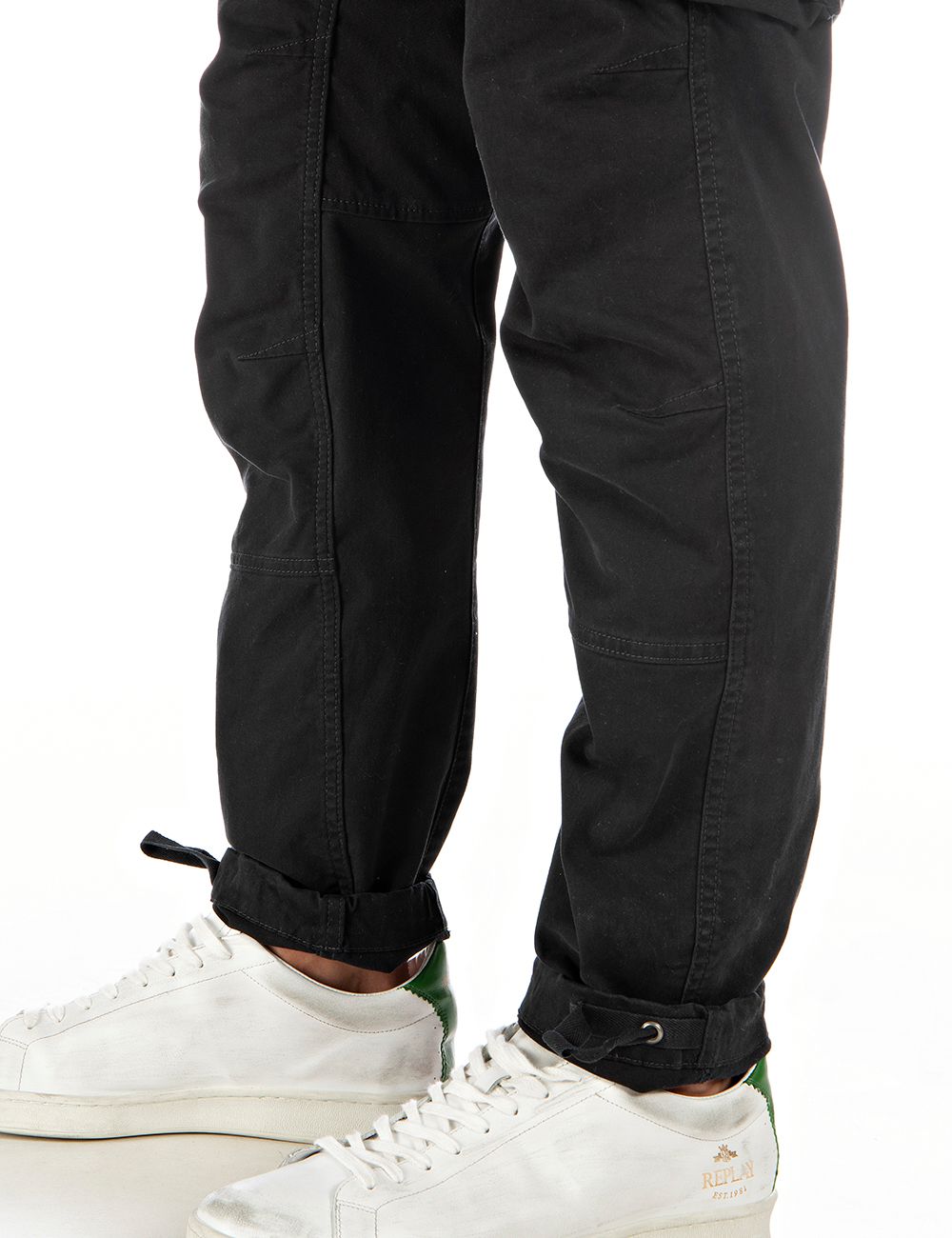 Replay JOE Black Cargo Pants