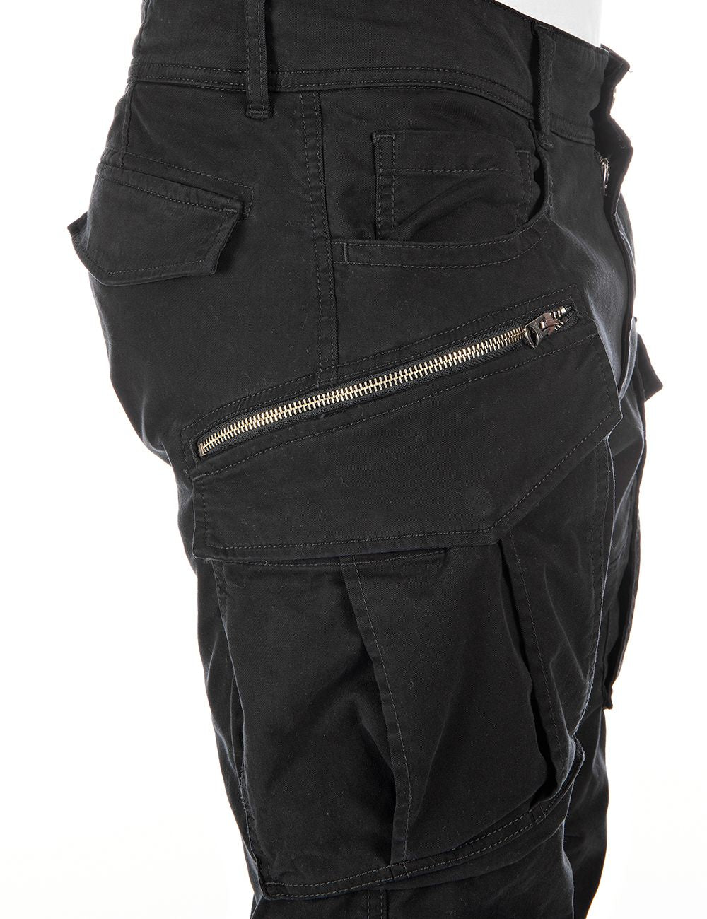 Replay JOE Black Cargo Pants