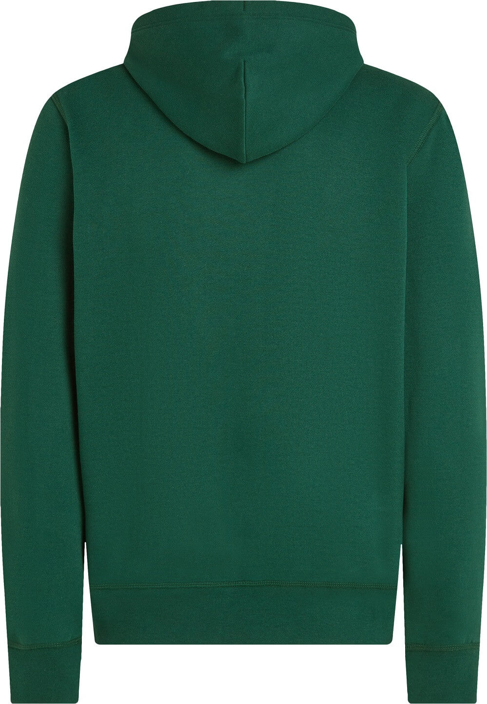 Tommy Hilfiger Flag Embroidery Green Fleece Hoodie