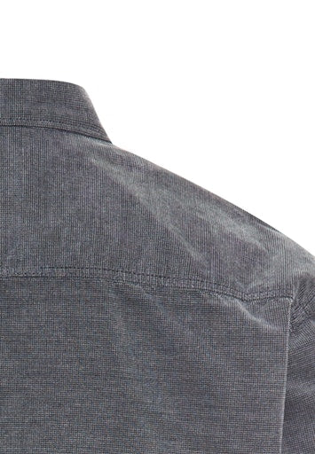 Camel Active Button Down Broken Corduroy Two Pocket Asphalt Shirt