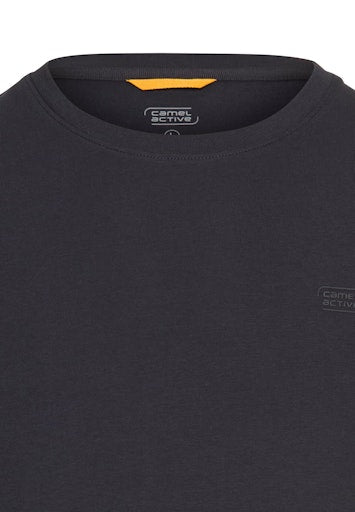 Camel Active Long Sleeved Dark Navy Crewneck Shirt