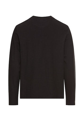 Camel Active Long Sleeved Asphalt Henley Shirt