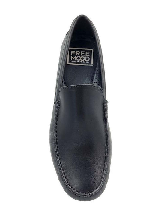 Freemood Black Leather Shoes