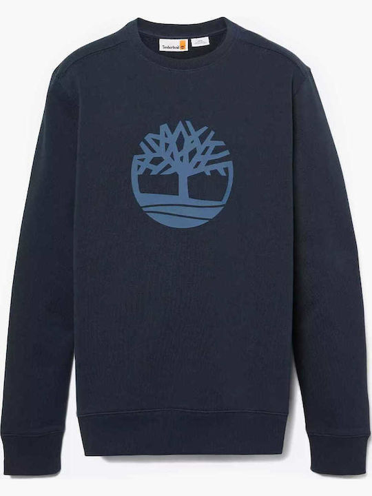 Timberland KENNEBEC River Tree Logo Dark Sapphire Crewneck Sweatshirt