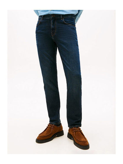 Tommy Hilfiger Straight Denton Blacker Blue Jeans