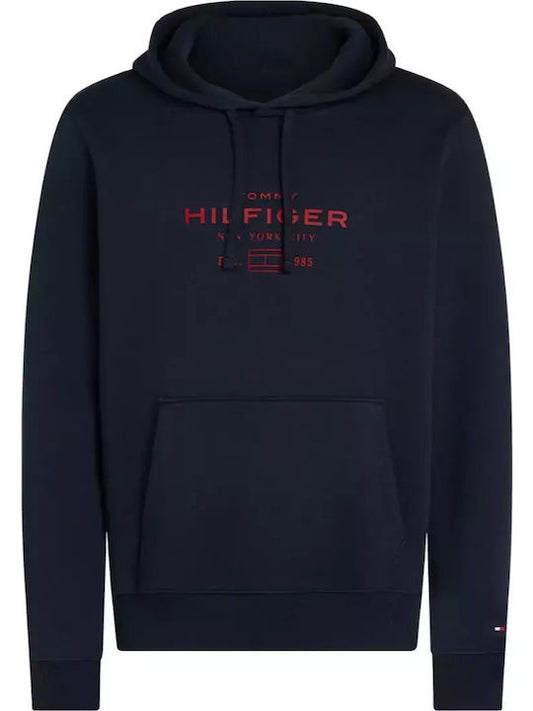 Tommy Hilfiger Oval Graphic Navy Hoodie