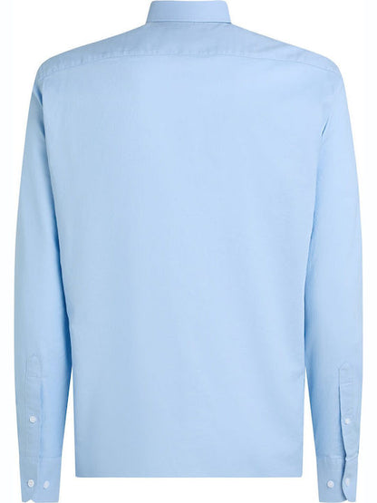 Tommy Hilfiger Solid Stretch Ciel Oxford RF Shirt