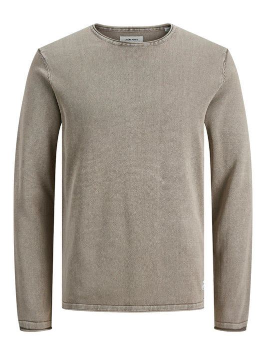 Jack&Jones JJELEO Knit Crockery Crewneck