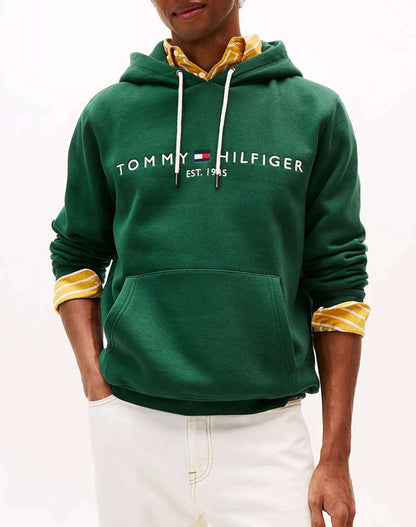 Tommy Hilfiger Forest Green Logo Hoodie