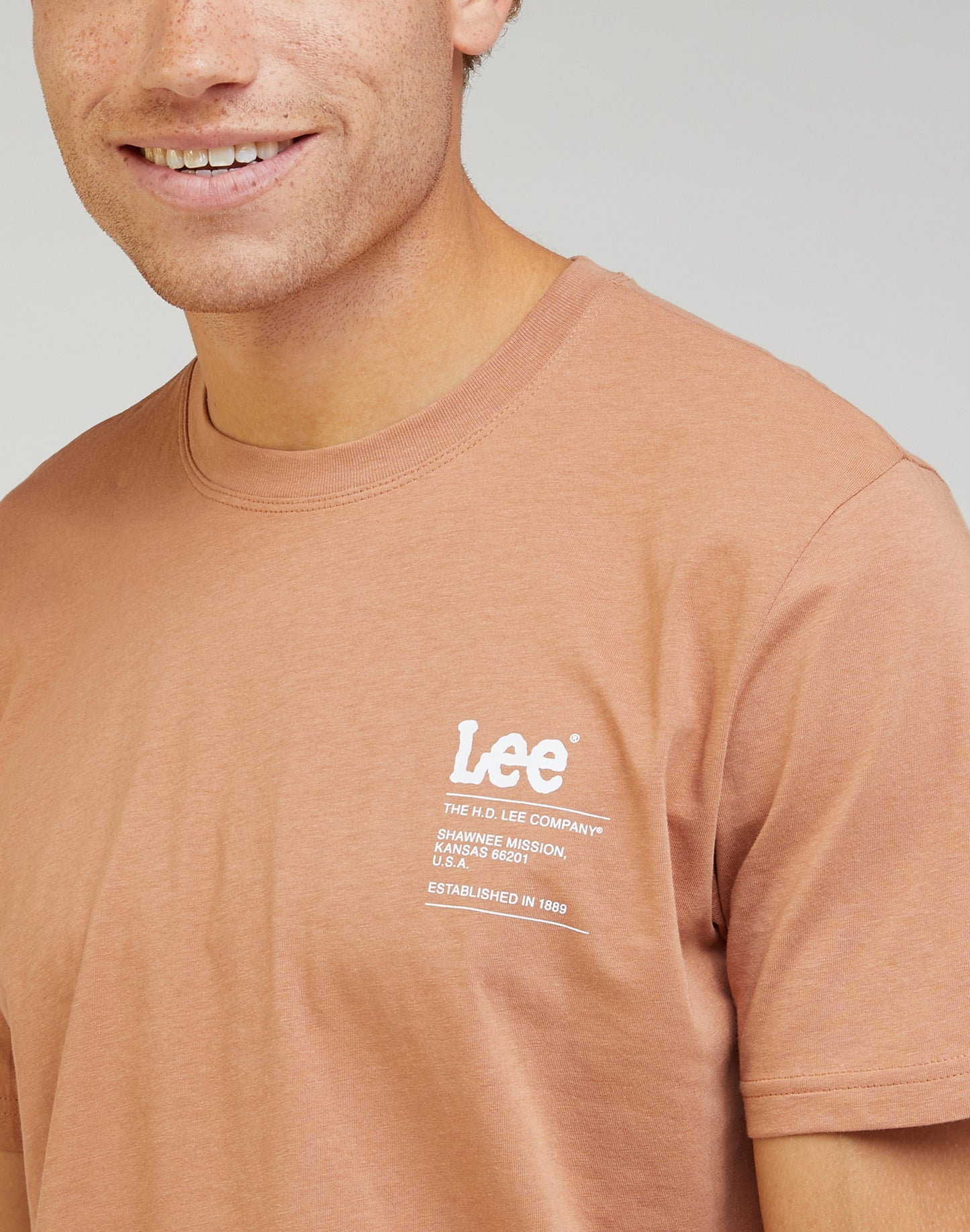 Lee Small Logo Tee Cider Shirt