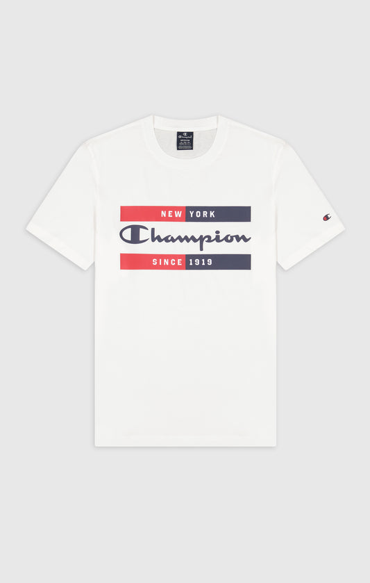 Champion Graphic Shop Authentic White Crewneck T-Shirt