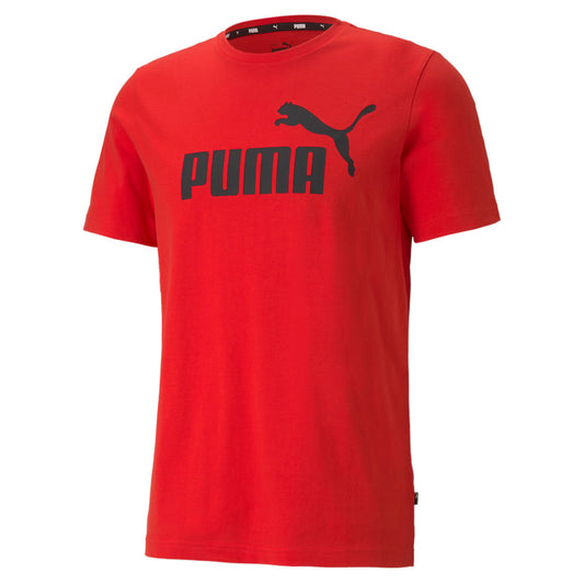 Puma Essentials Logo T-Shirt Red