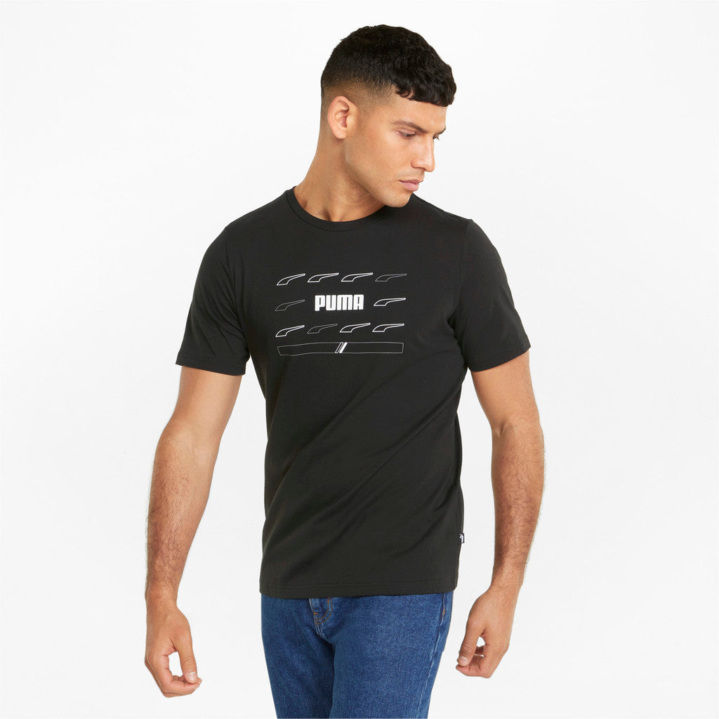 Puma Rad/Cal Graphic T-Shirt Black