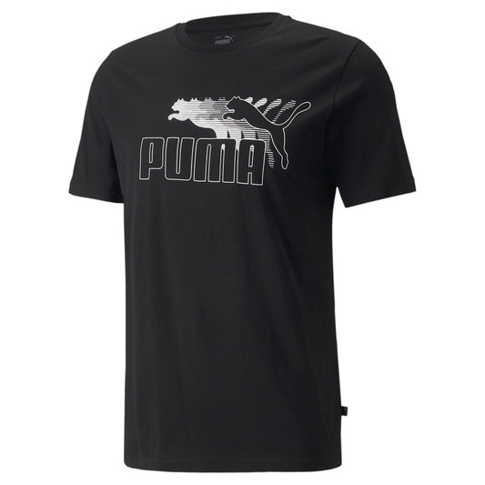 Puma No.1 Logo Graphic T-Shirt Black